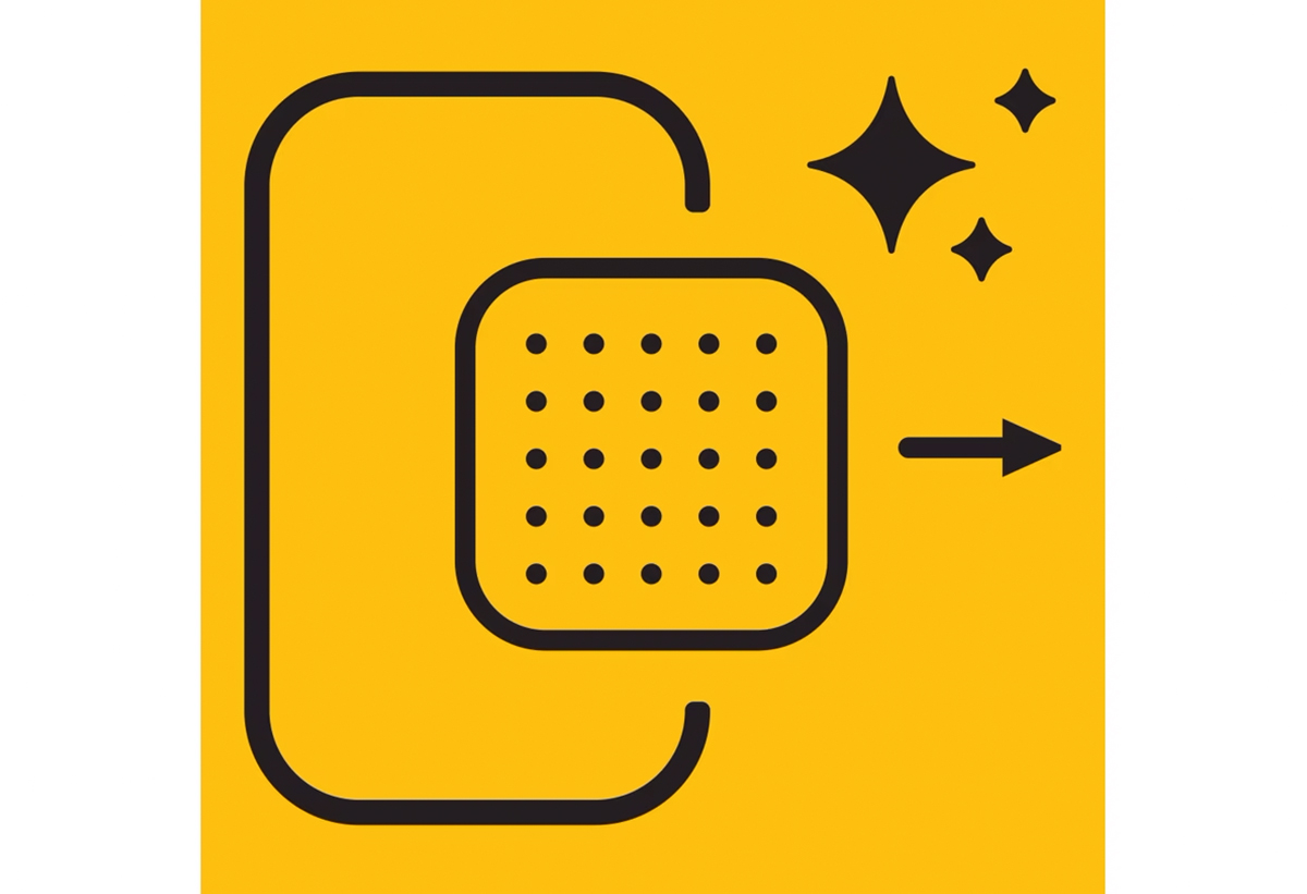 Απεικονίζεται ο φωτισμός του ψύγειου.